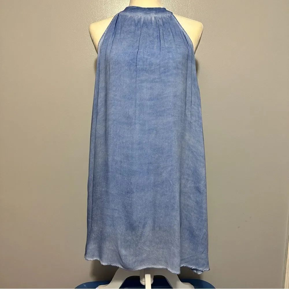 Entro light blue dress with pockets. Size S